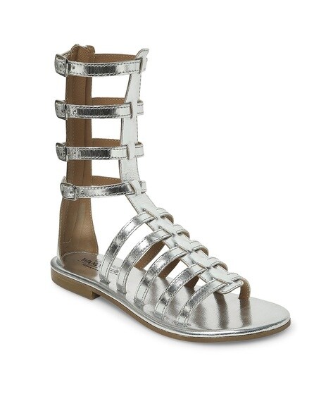 Open-Toe Gladiator Sandals