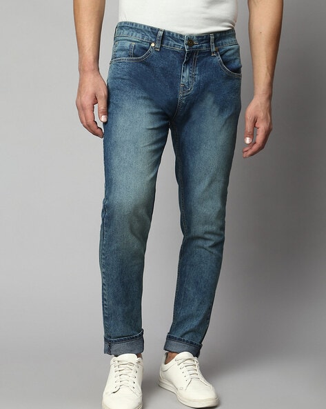 Buy Blue Jeans for Men by DENNISLINGO PREMIUM ATTIRE Online