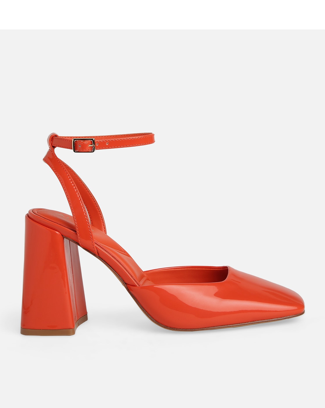 Buy Orange Heeled Sandals for Women by Aldo Online Ajio