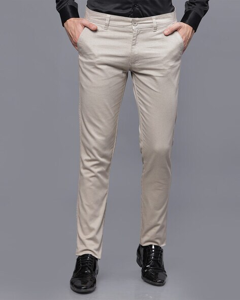 Buy White Trousers & Pants for Men by AJIO Online | Ajio.com