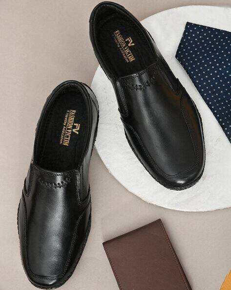 Formal Slip-On Shoes with Genuine leather upper