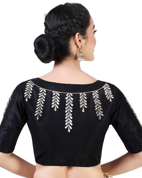 Buy Black Blouses for Women by Studio Shringaar Online