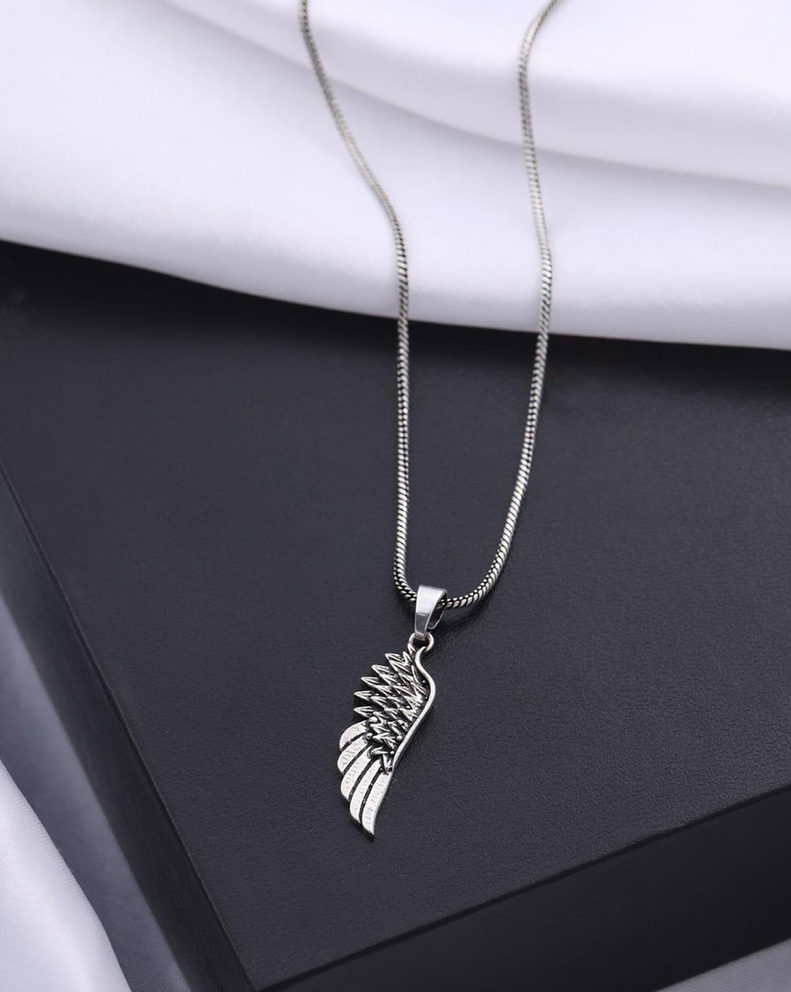 Buy Silver Chains for Men by Viraasi Online Ajio