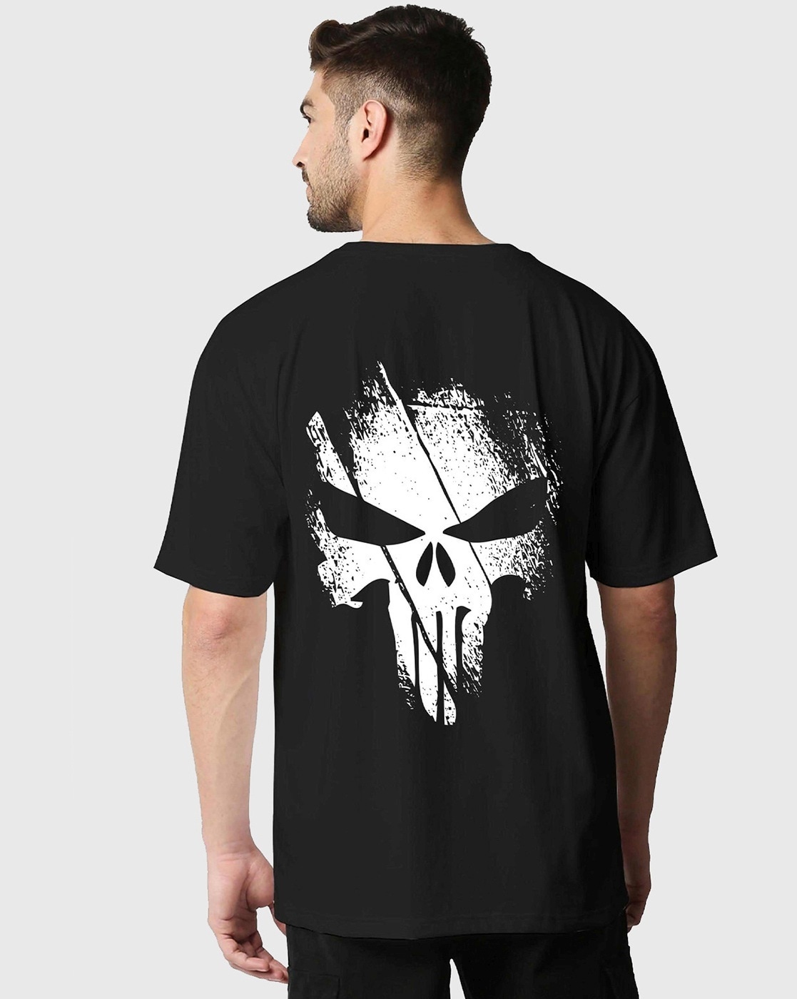 punisher t shirt myntra