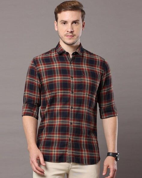 Buy Brown Shirts for Men by COOL COLORS Online Ajio