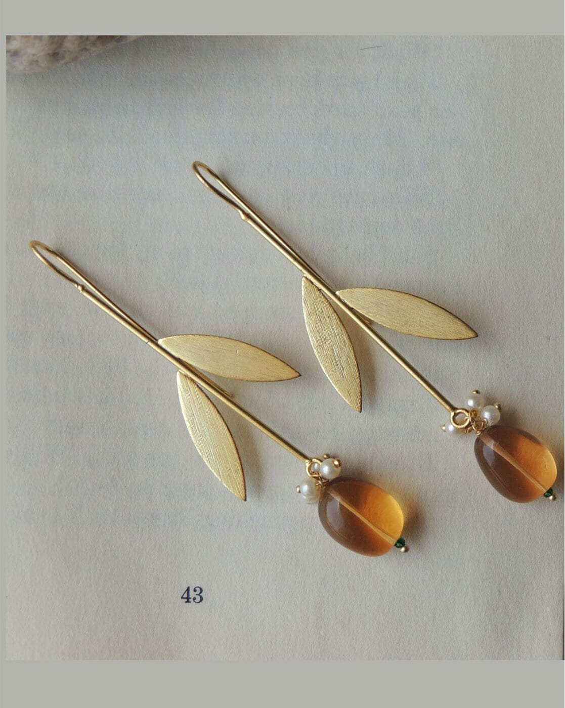 Buy Gold-toned Earrings for Women by Johori Online