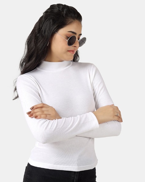 Buy White Tops for Women by Angloindu Online