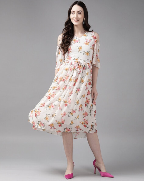 Ajio one hot sale piece dress