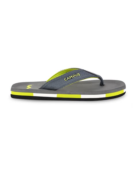 Buy Grey Flip Flop \u0026 Slippers for Men by CAMPUS Online | Ajio.com