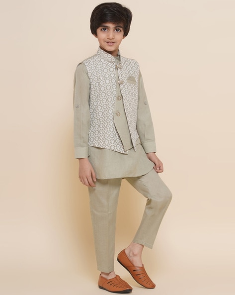 Buy Pista Kurta Sets for Boys by AJ DEZINES Online Ajio