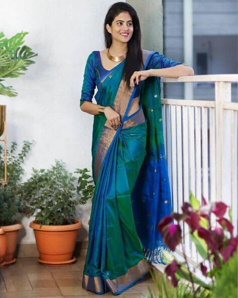 Pattu Sarees: 10 Best Pattu Sarees For Ethnic Look in India in 2024 - The  Economic Times