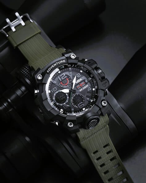 V2A-CS-1518 Water-Resistant Dual Watch