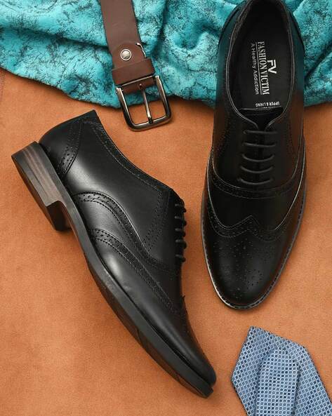 Buy Black Formal Shoes for Men by FASHION VICTIM Online