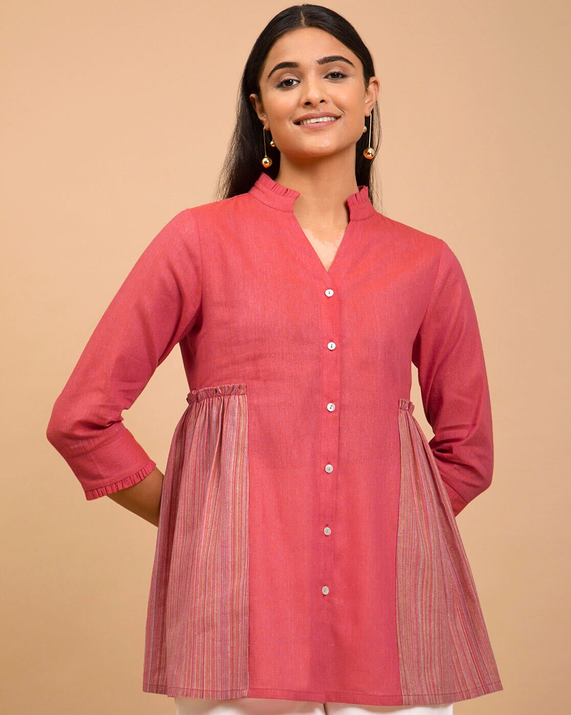 Buy Pink Shirts, Tops & Tunic for Women by PINK FORT Online