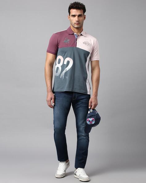 Pink Slim-fit cotton polo shirt | Polo Ralph Lauren | MATCHES UK