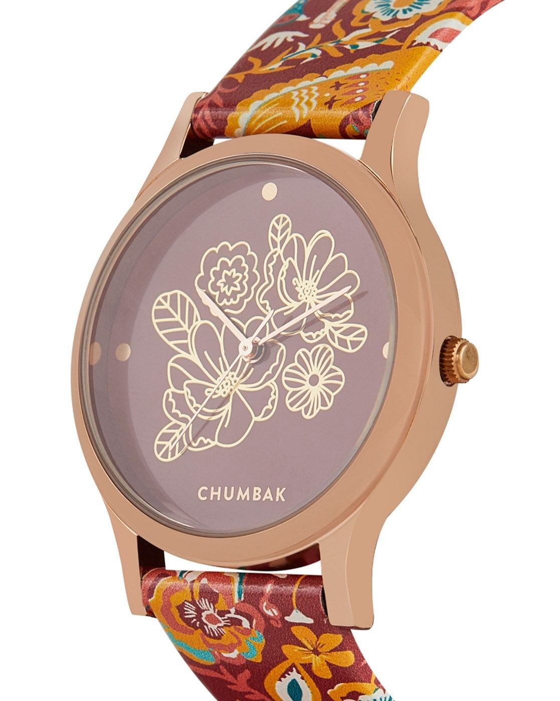 TEAL by Chumbak Lets Get Lost Wrist Watch - Black