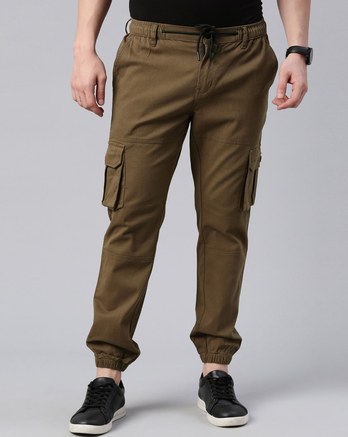 Buy Silver Trousers & Pants for Men by PAUL STREET Online | Ajio.com