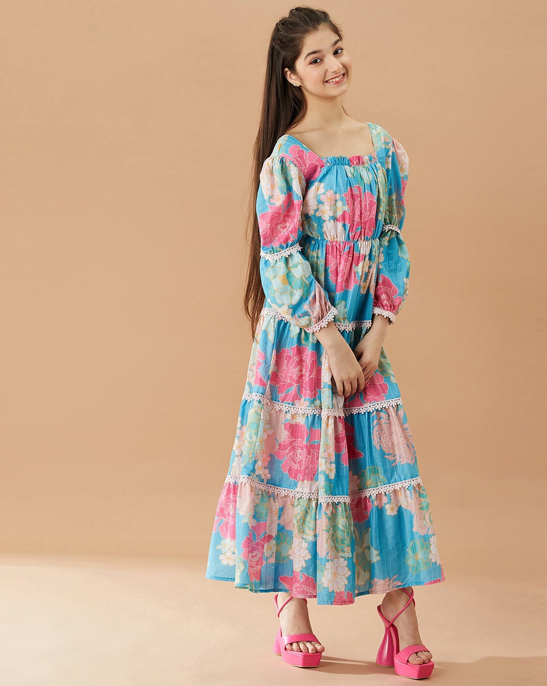 Aqua Blue Frocks - Buy Aqua Blue Frocks online in India