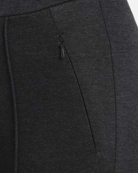 IW05 Rayon Nylon Elastane Stretch Treggings with Side Zipper Pockets