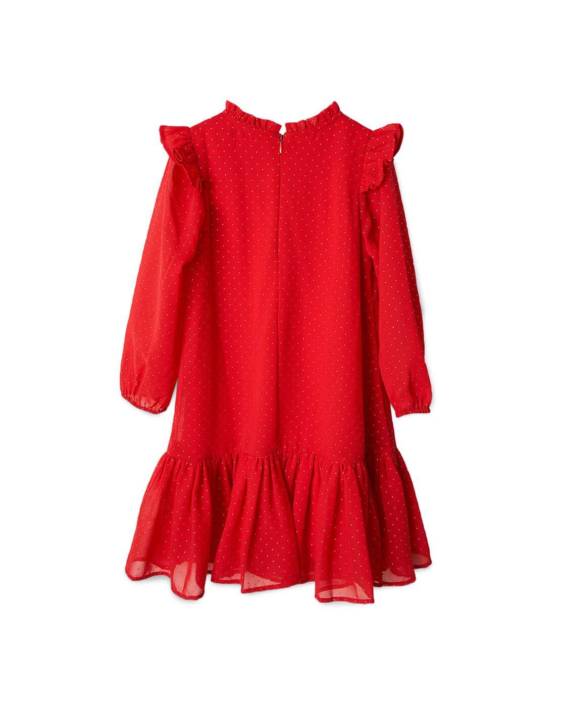 LOUSRICS Women A-line Red Dress - Buy LOUSRICS Women A-line Red Dress  Online at Best Prices in India | Flipkart.com