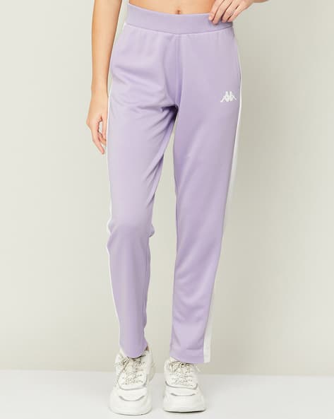 Flat-Front Trousers with Elasticated Waist