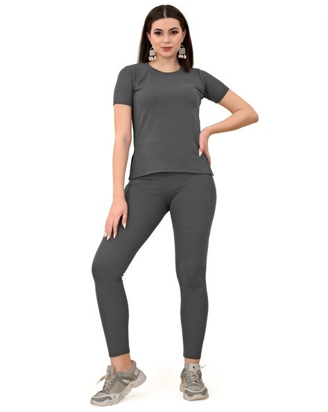 Buy Grey Thermal Wear for Women by DTR FASHION Online
