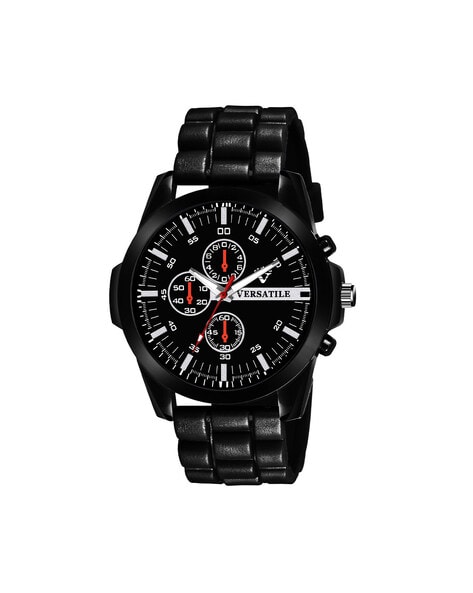 Silicon analog best sale men's watch