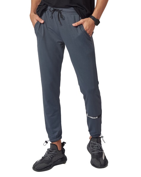 Maniac Printed Mens Black and Blue Slim Fit Cotton Track Pant : Amazon.in:  Clothing & Accessories