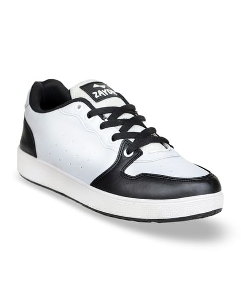 Men Colourblock Lace-Up Sneakers