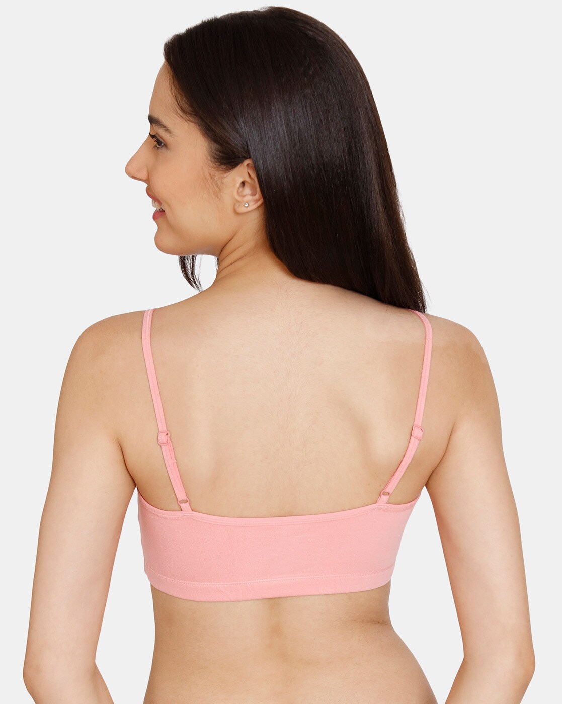 Buy Zivame Girls Double Layered Non Wired Full Coverage Slip-on Beginner Bra  (Pack of 2) - Pink at Rs.479 online