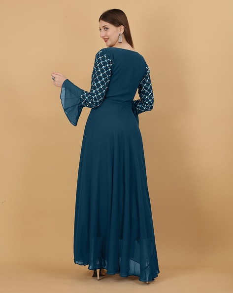 गाउन डिजाइन।Karwa Chauth Dress। Diwali Par Kya Phehne | beautiful gown  designs | HerZindagi