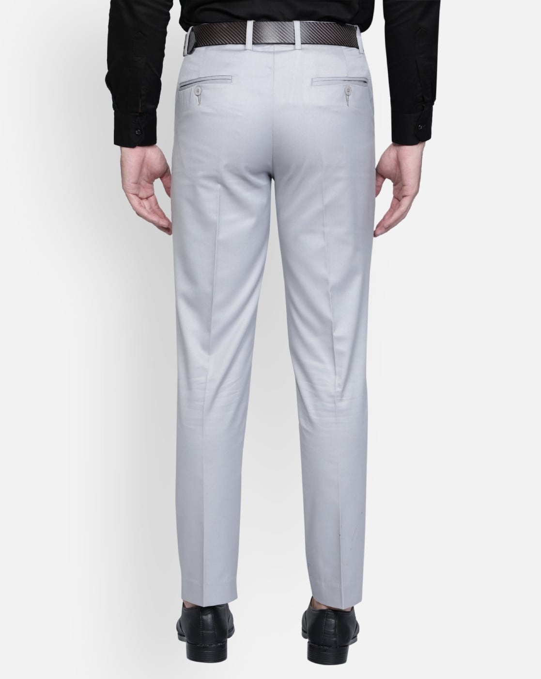 Buy Grey Trousers & Pants for Women by POPWINGS Online | Ajio.com