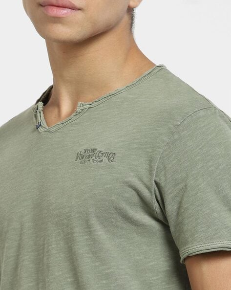 jack and jones henley t shirts