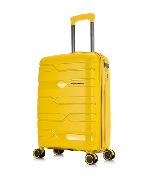 American tourister discount yellow trolley bag