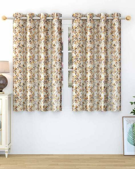 Buy Brown Curtains & Accessories for Home & Kitchen by Homefab India Online