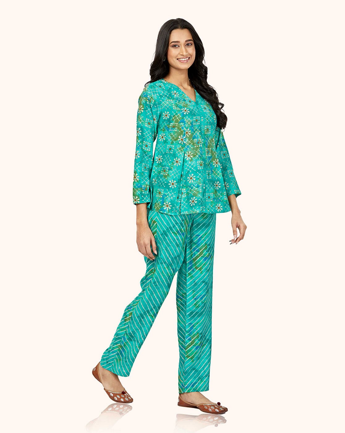 Turquoise Trousers  Buy Turquoise Trousers online in India