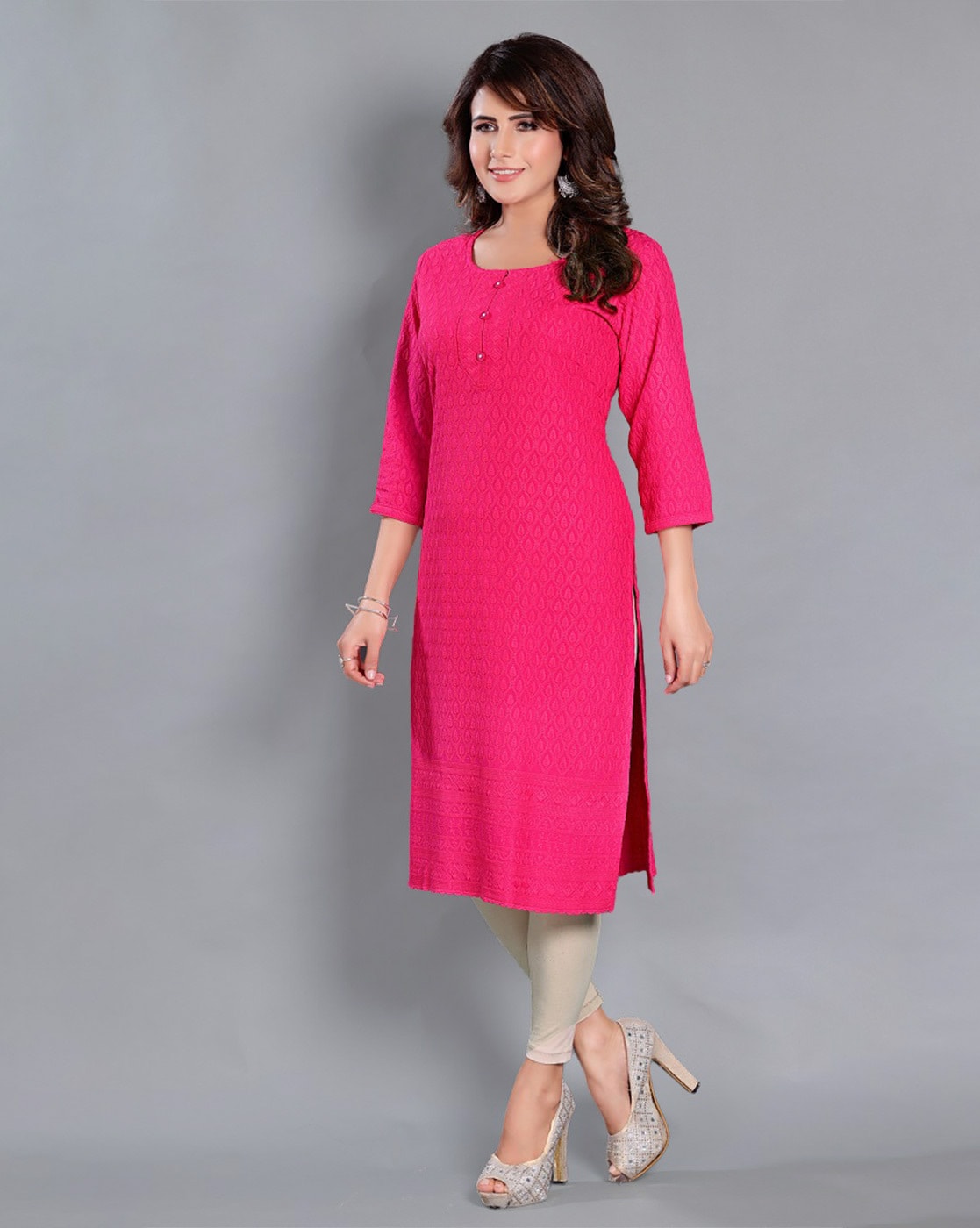 Buy Black Kurtis & Tunics for Women by DREAM & DZIRE Online