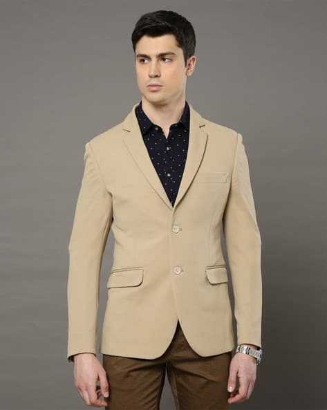Slim Fit Double-Breasted Blazer