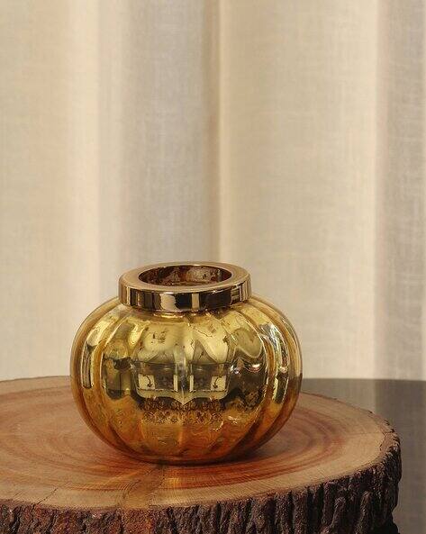 Pure Home And Living Glass Tea-Light Holder