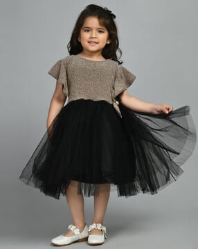 Embellished Fit & Flare Dress-image-25