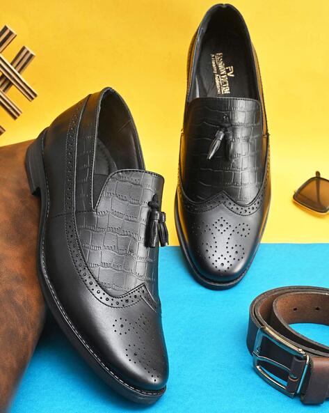 Buy Black Formal Shoes for Men by FASHION VICTIM Online