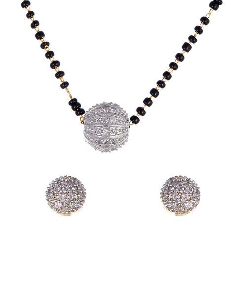 Daily wear nallapusalu necklace designs - Indian Jewellery Designs