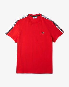 T shirt shop lacoste rouge