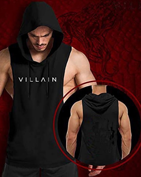 Buy Black Vests for Men by VILLAIN Online