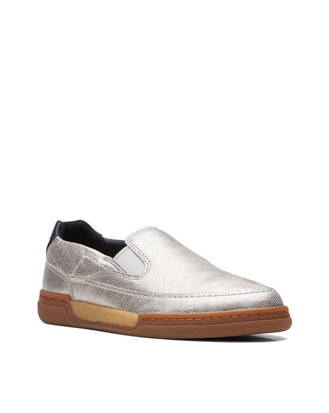 Clarks silver deals dress shoes