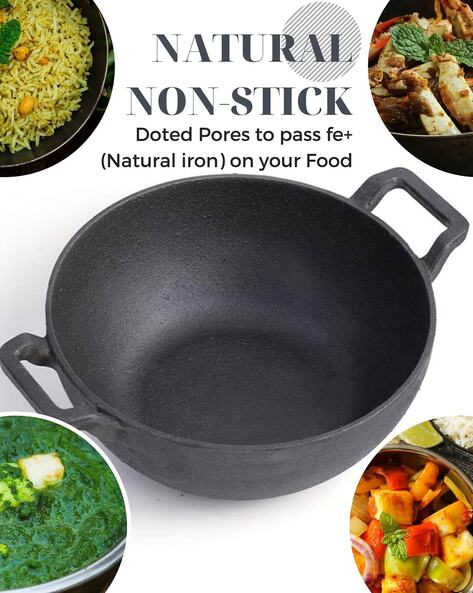 The Iron Kadai! 12cm Iron Cookware