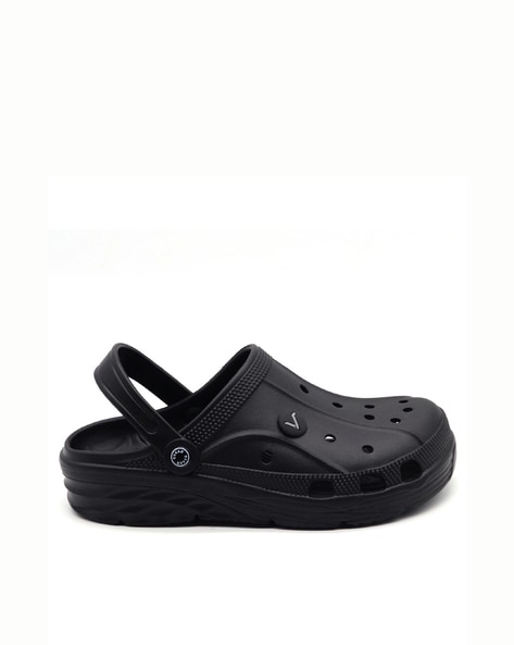 Mens cheap black clogs