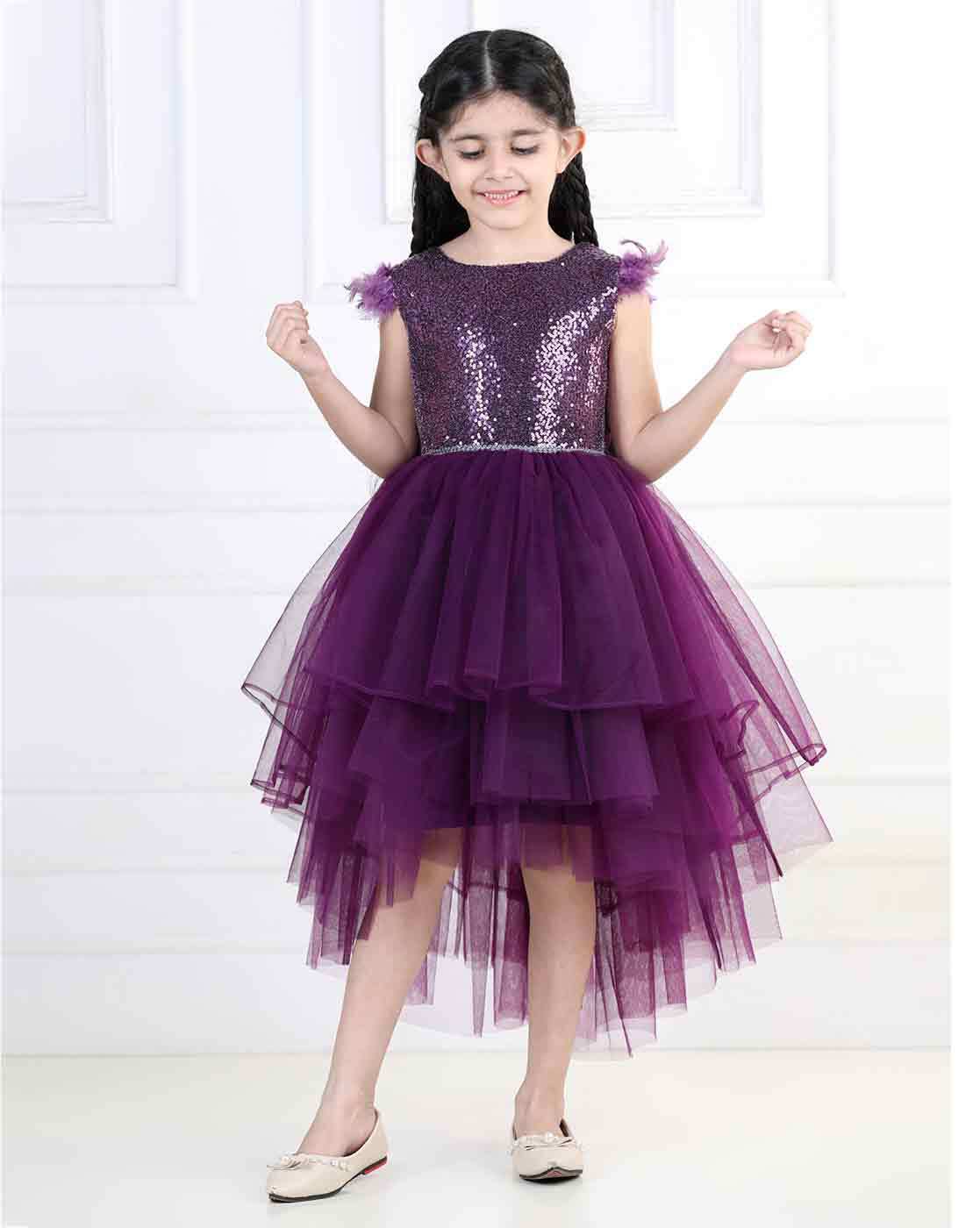 Girls clearance purple outfit