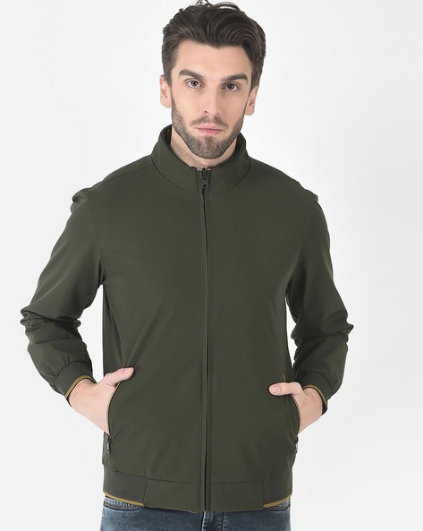 Buy Highlander Jet Black Cotton Jacket for Men Online at Rs.949 - Ketch