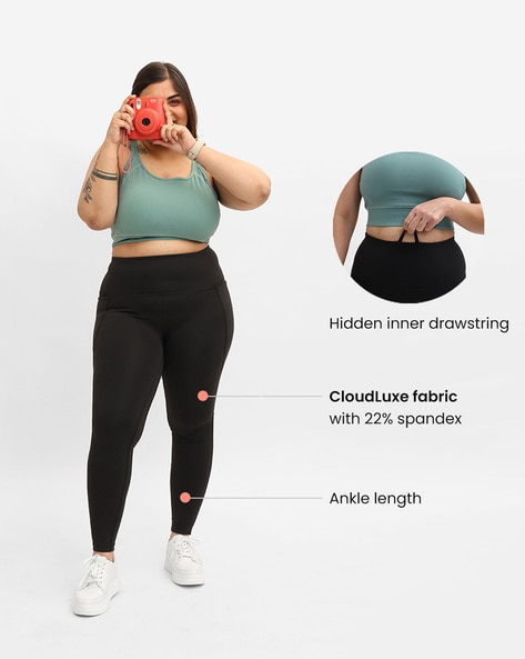 Stretchy The Motivator Leggings with 3 Pockets
